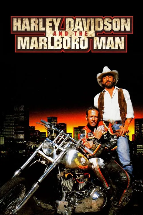 Harley Davidson et l'homme Marlboro