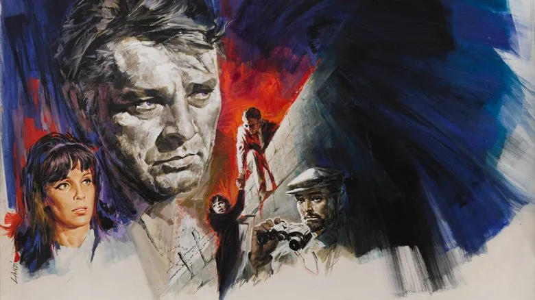 A classic design incorporating spy elements, symbolizing the espionage genre