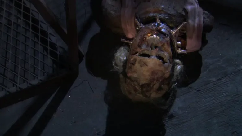 Tense climax scene