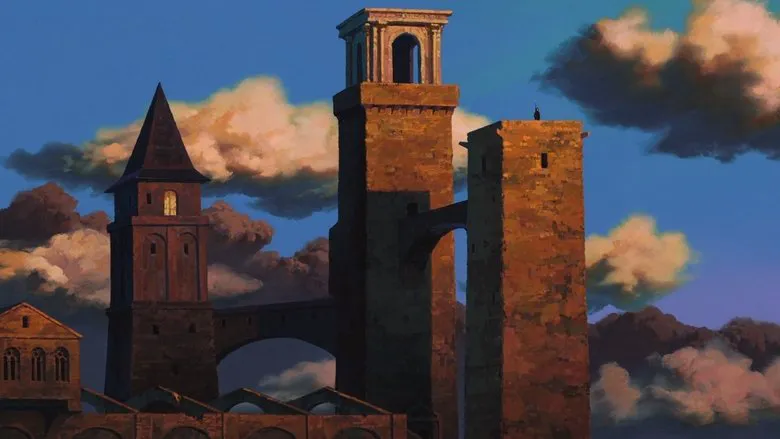Scene from the anime film 
