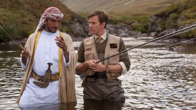Review of the film "Salmon Fishing in the Yemen"