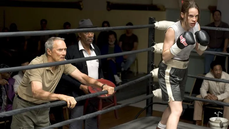 Maggie preparing for a fight
