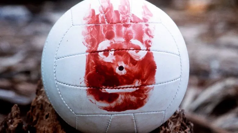 Chuck Noland with Wilson