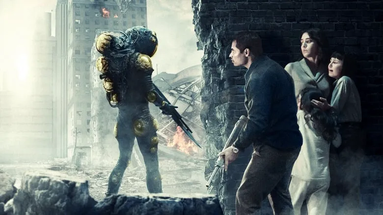 The plot and filming techniques of the movie "Extinction" and how they are portrayed.