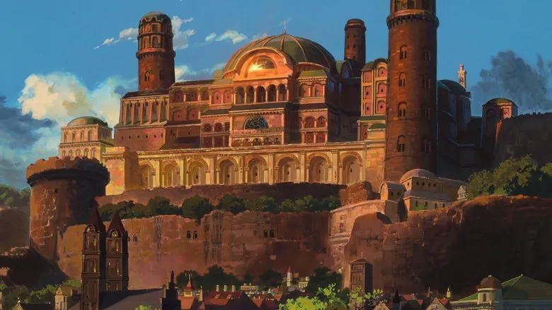 Scene from the anime film 