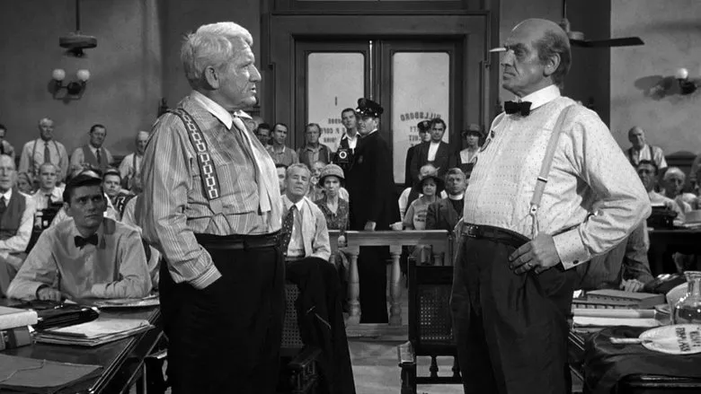 Two people standing at a distance, looking thoughtfully and respectfully at each other.