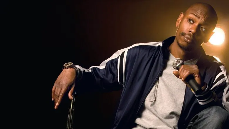 Dave Chappelle engaging with the audience