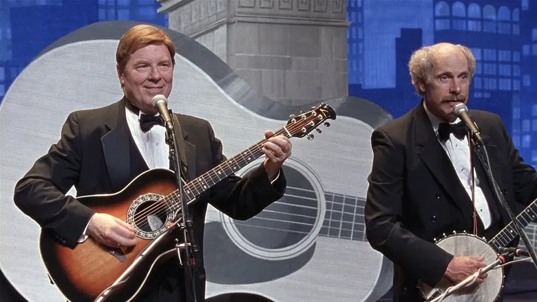 The Folksmen on Stage
