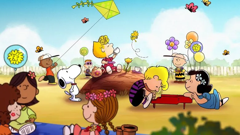 The little boy next to Snoopy: Everyone has a little bit of Charlie Brown in their heart.
