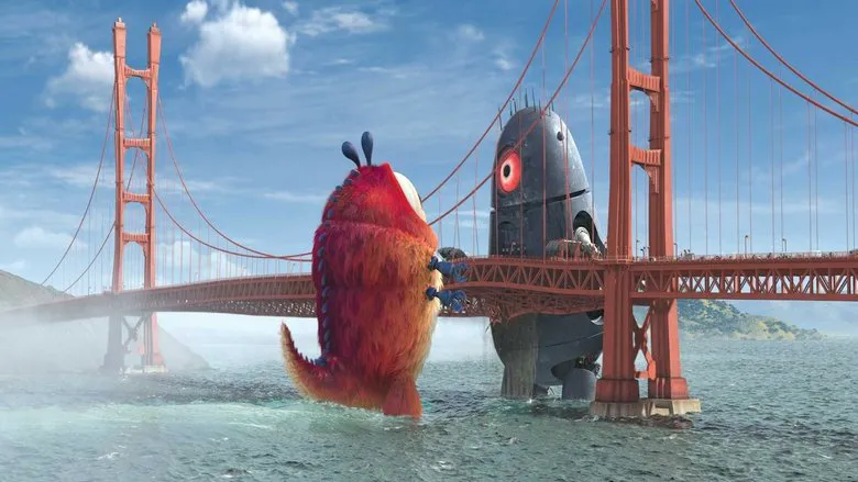 Review of the animated film "Monsters vs. Aliens"