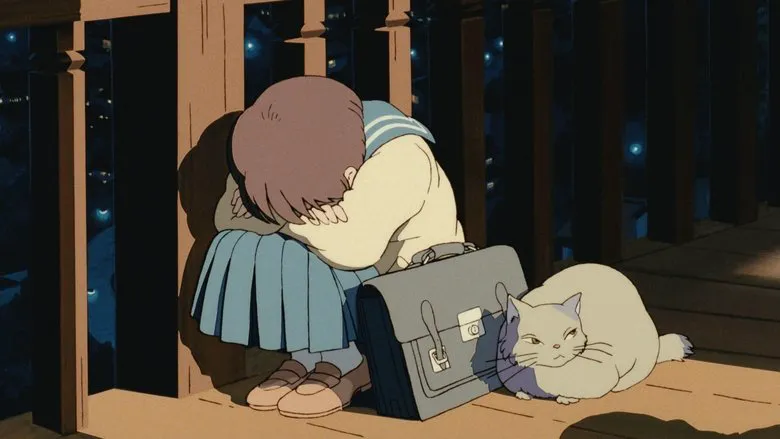 Scene from the anime film 