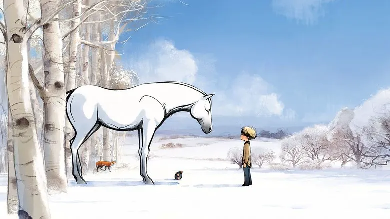 The Book Cover of The Boy, the Mole, the Fox and the Horse