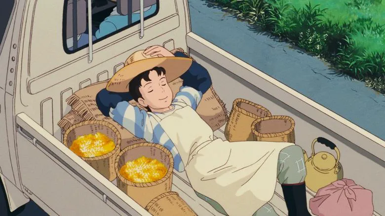 Scene from the anime film 