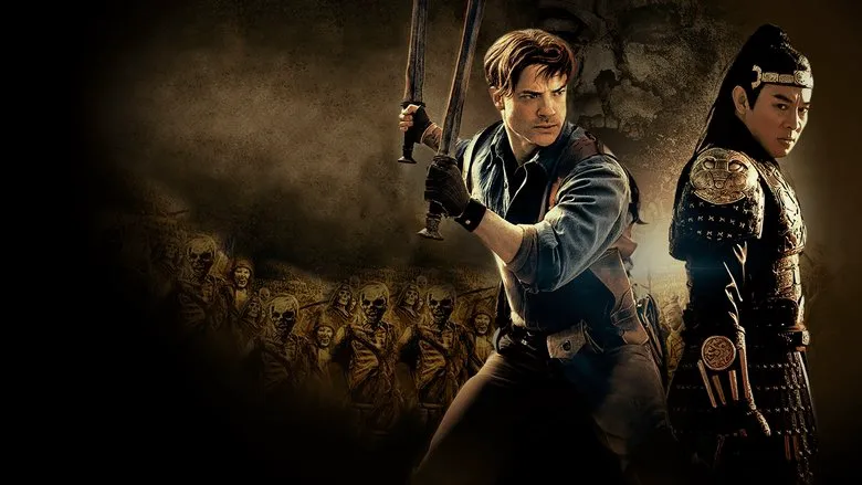 Brendan Fraser in The Mummy: Tomb of the Dragon Emperor