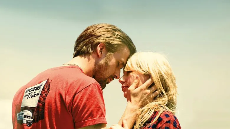 The movie "Blue Valentine" tells the love story of a couple.