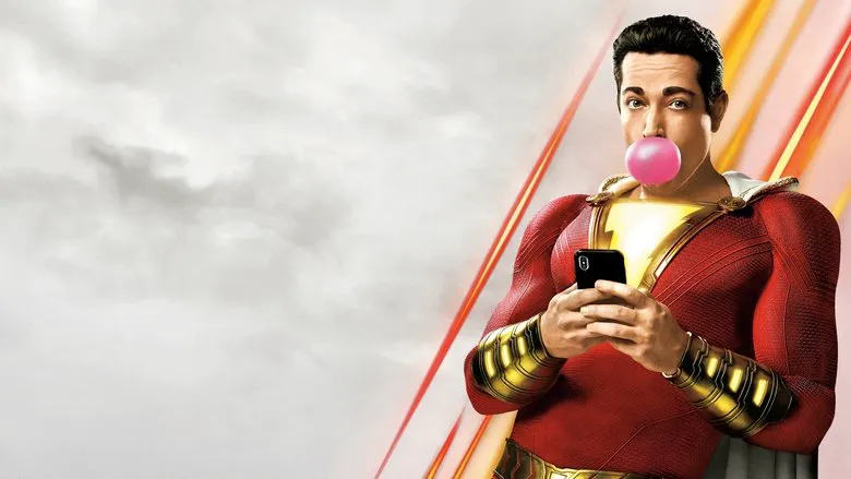Billy Batson holding a family photo