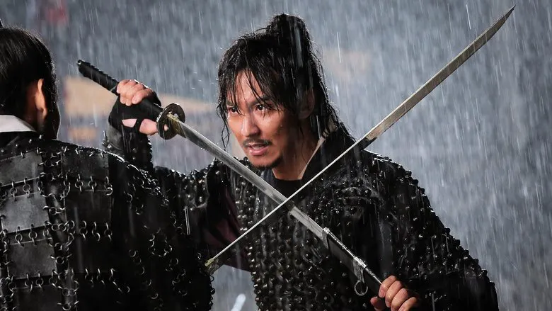 Son Ye-jin in full pirate regalia, engaging in a fierce action sequence on a ship