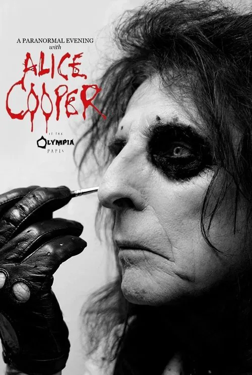 Alice Cooper addressing the crowd