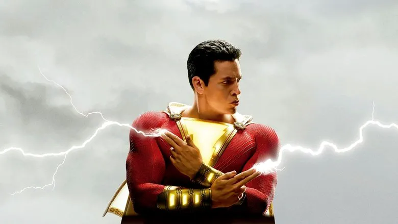 Shazam and Freddy experimenting with powers