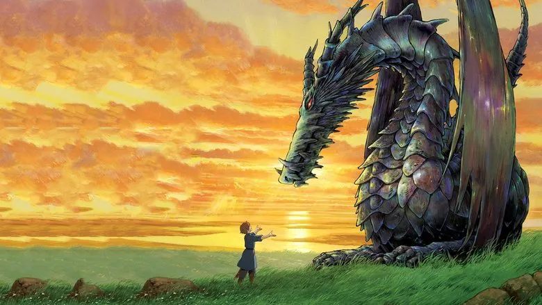 Scene from the anime film 