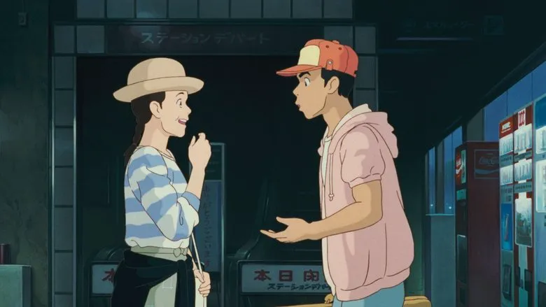 Scene from the anime film 