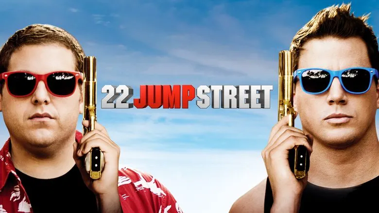 Jonah Hill and Channing Tatum sharing a humorous moment
