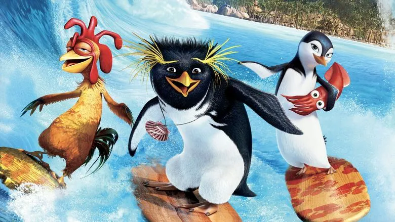 Review of the animated film "Surf's Up!"