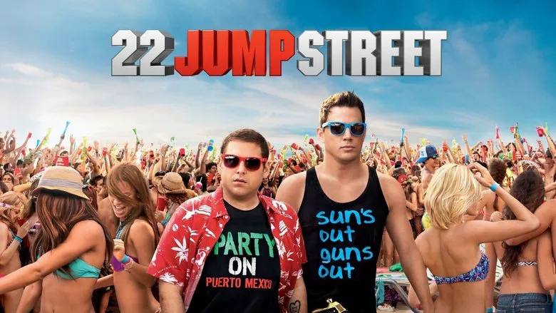 Schmidt and Jenko undercover at a college campus