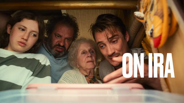 Family preparing to leave in the old RV