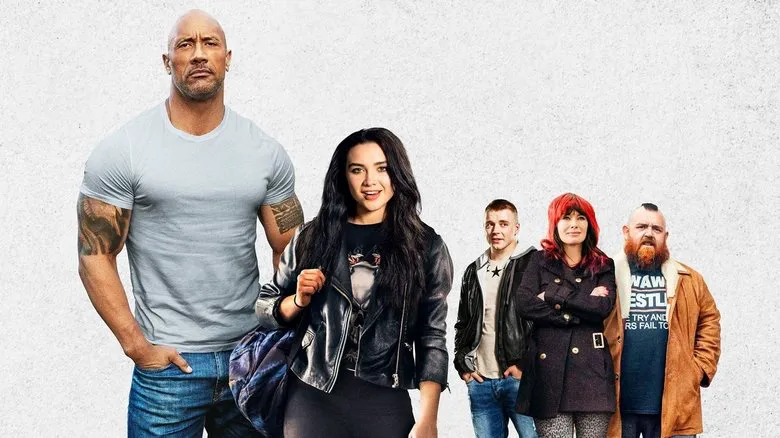 The Rock with Paige