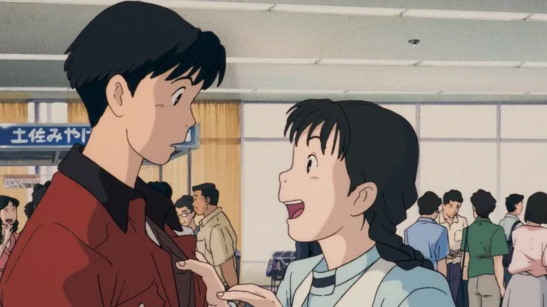 Ocean Waves Anime Film Still