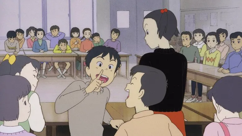 Scene from the anime film 