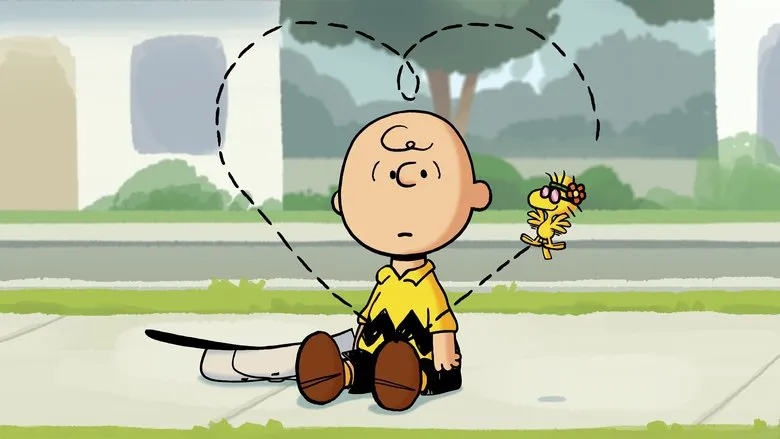 Charlie Brown sits with a dejected expression, resting his chin on his hand, reflecting on his struggles.