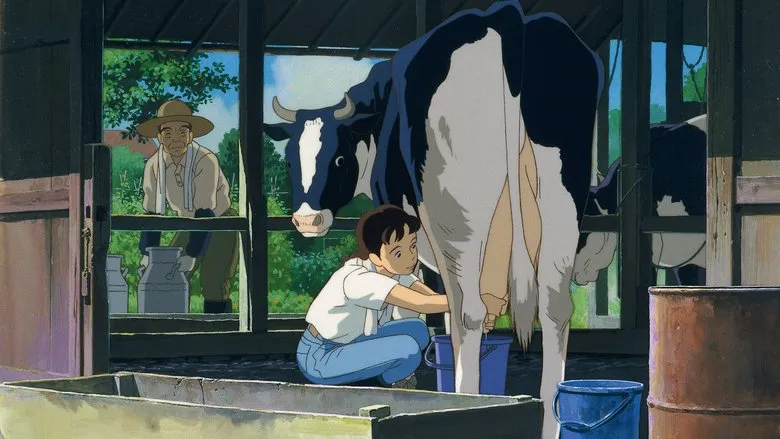 Scene from the anime film 