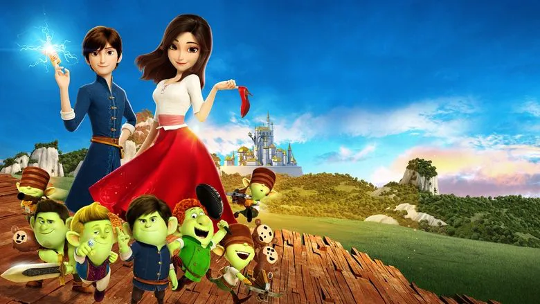 Disney-esque sweet and innocent romance, like strawberry ice cream - *Red Shoes and the Seven Dwarfs*