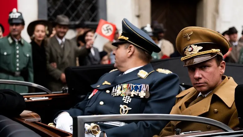Goebbels in a pensive, almost vulnerable state