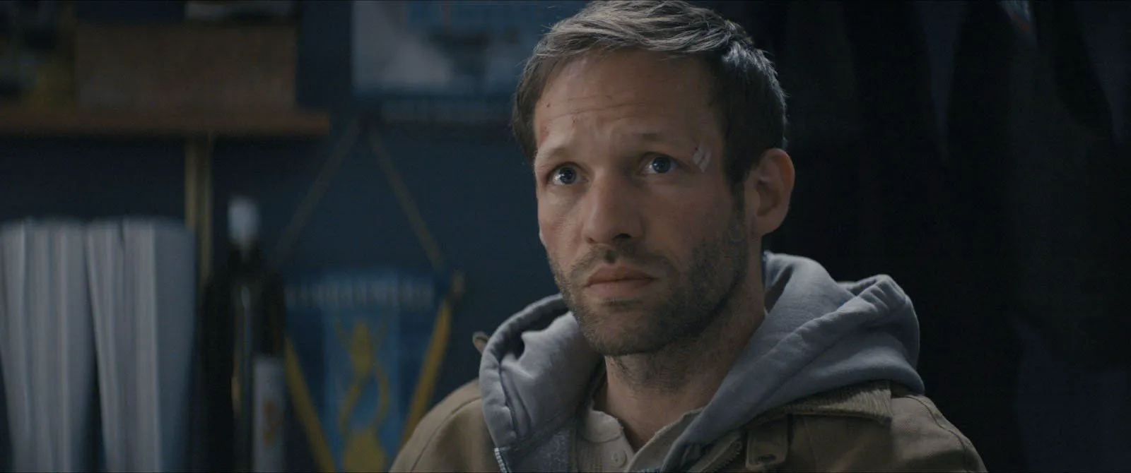 Paul Hamy as Franck de Rolan in a still from 