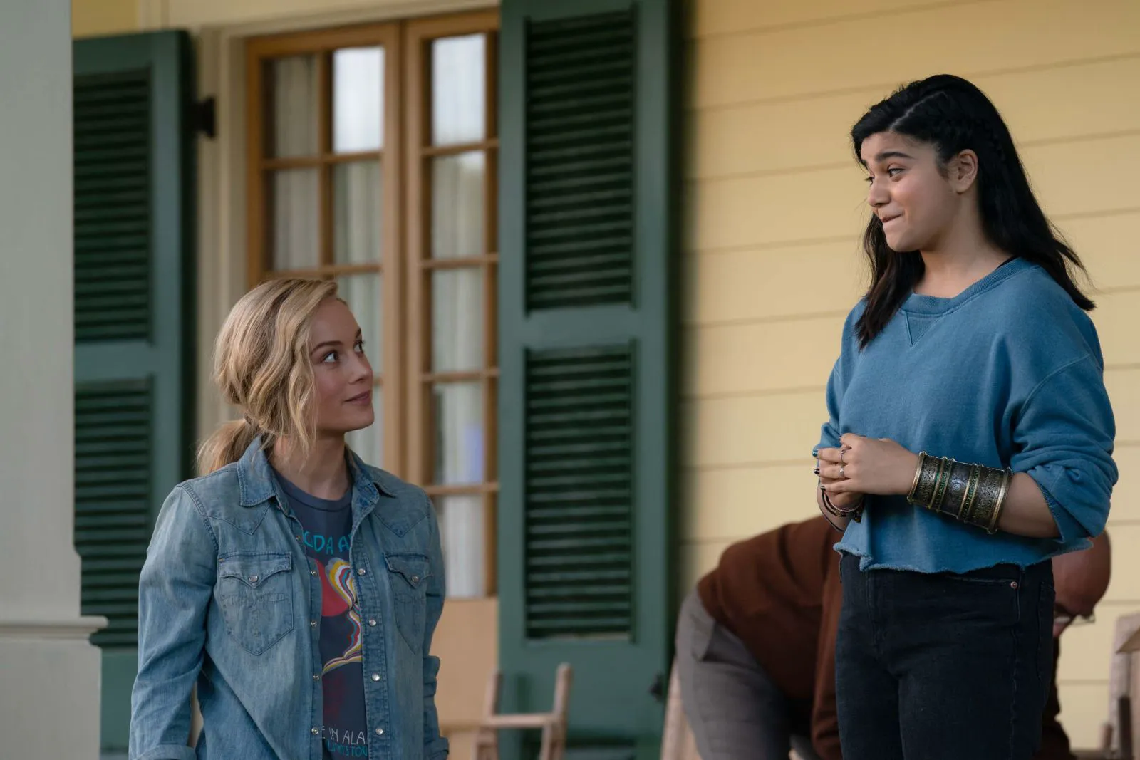 Iman Vellani as Kamala Khan in a still from 