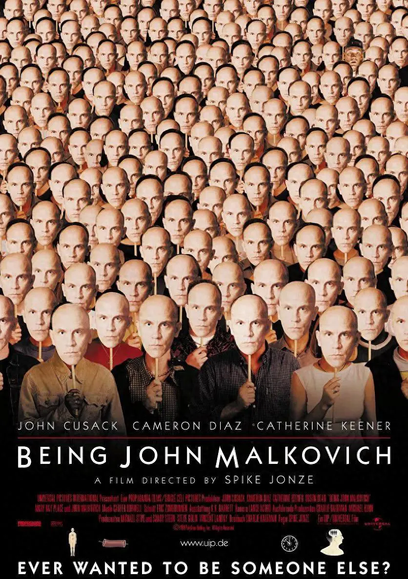 Being John Malkovich, I didn't understand it, but I was deeply impressed.