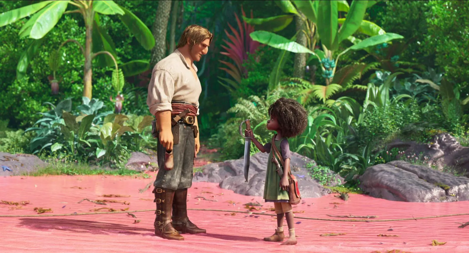 A scene from the animated film 