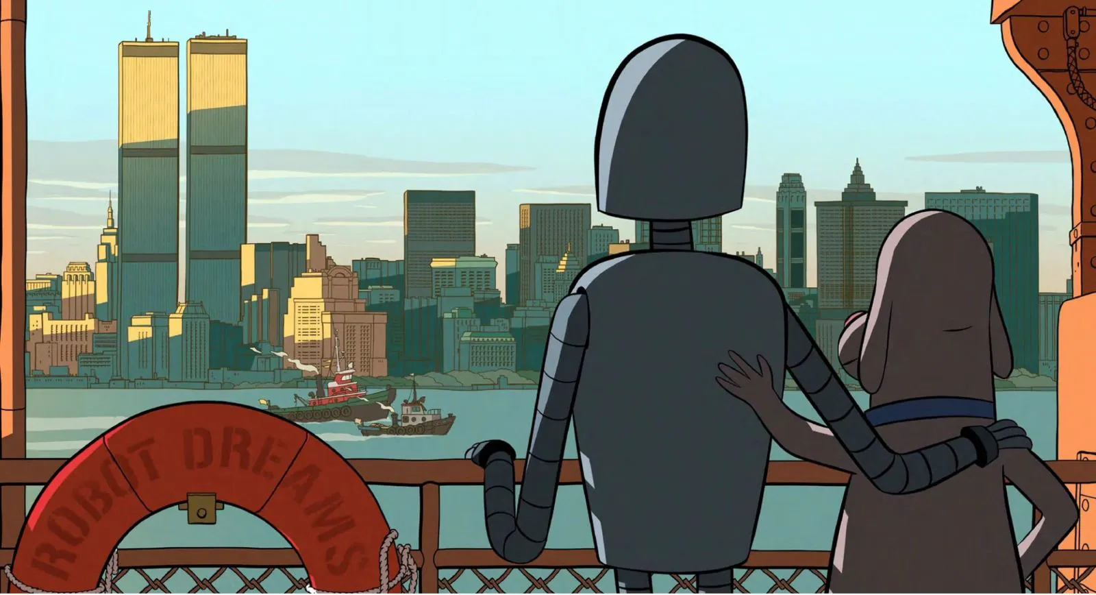 Frame from the animated film 