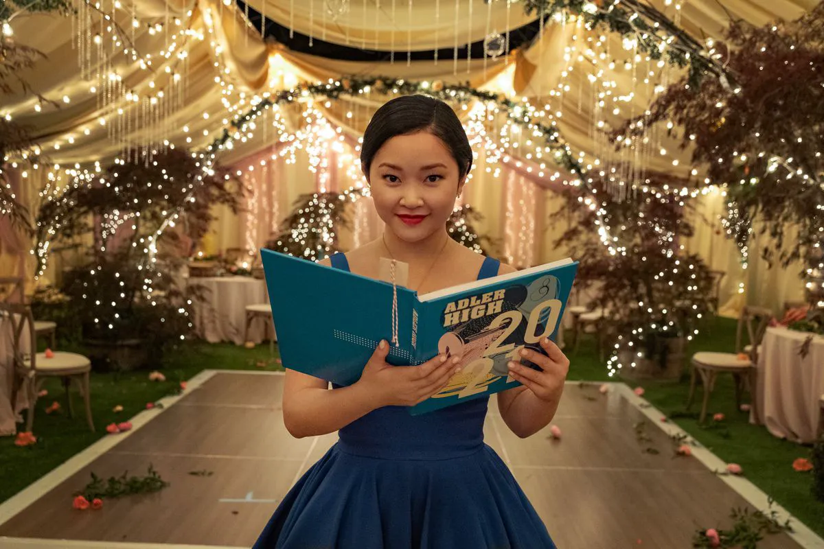 Lana Condor as Lara Jean in 