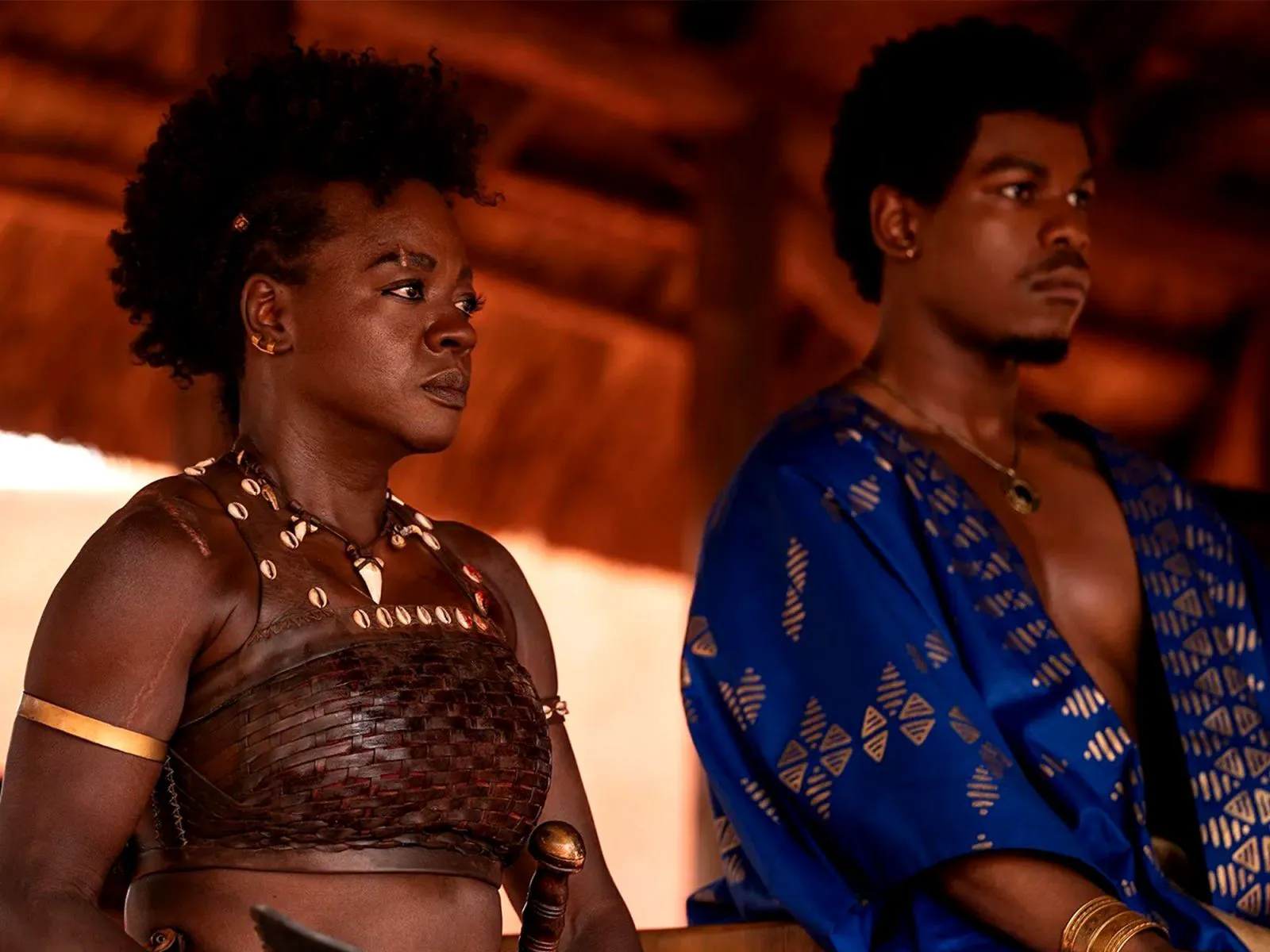 Viola Davis as Nanisca in The Woman King