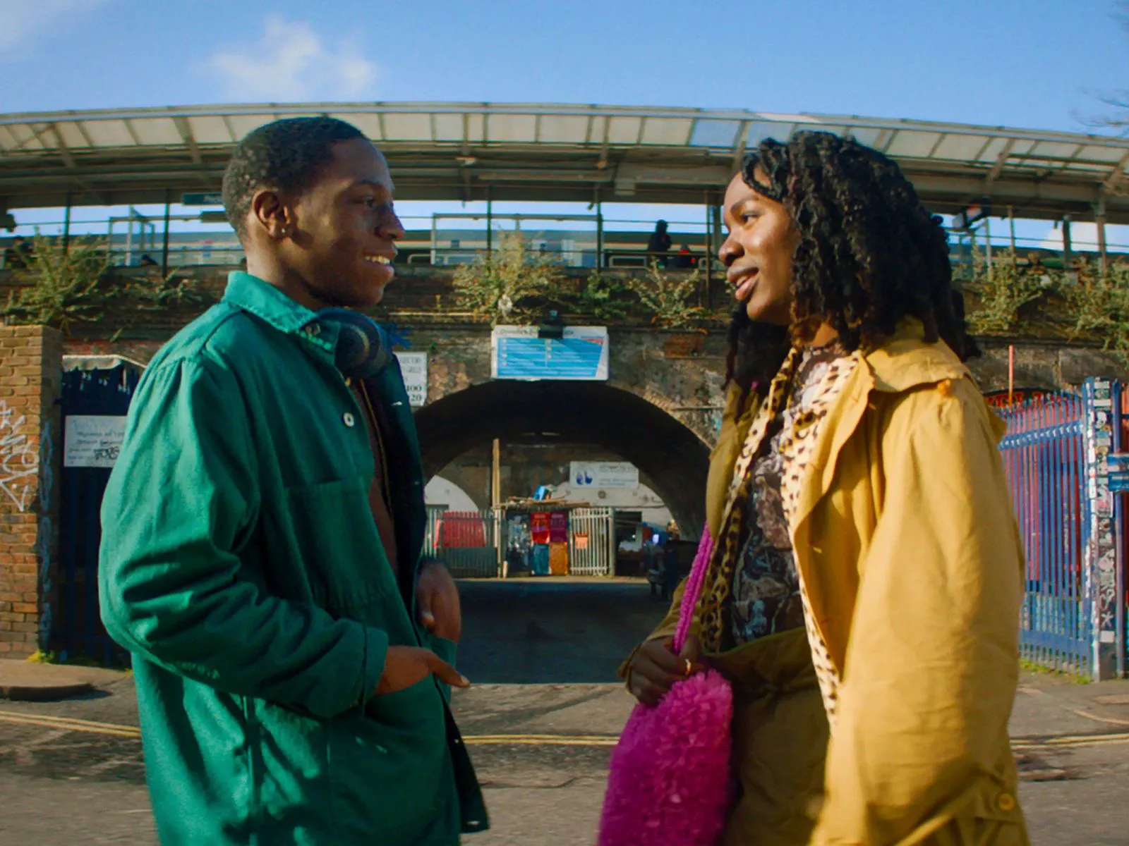 Vivian Oparah as Yas in a still from 