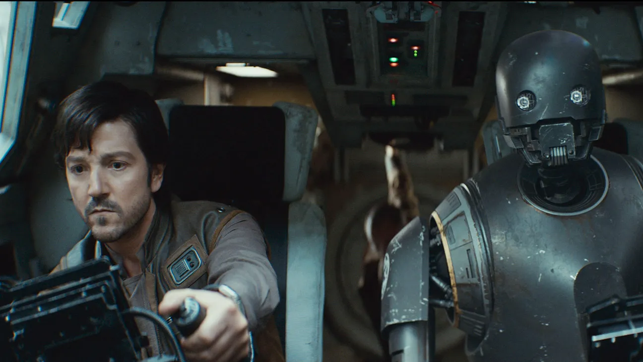 Diego Luna as Cassian Andor in a still from the series 