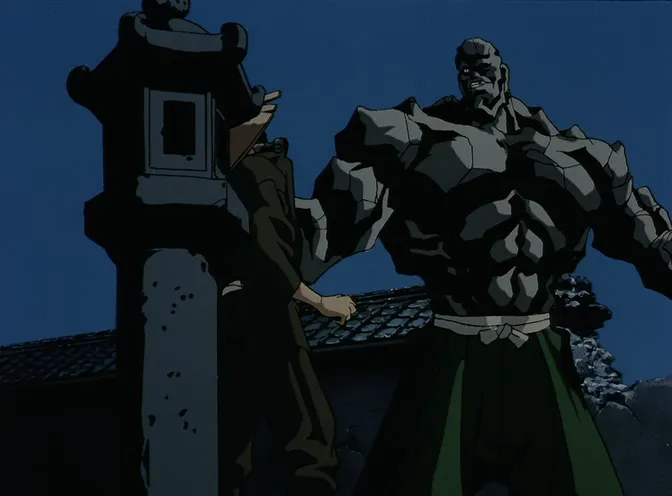 Scene from the anime film 