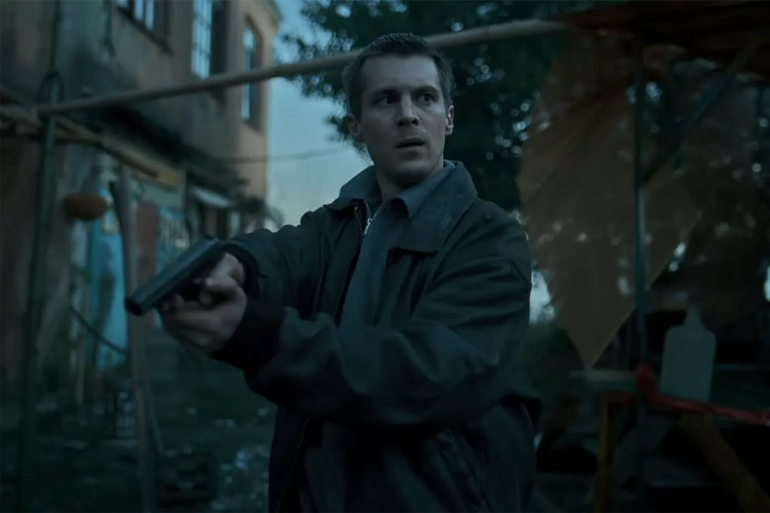 Ivan Yankovsky as Evgeny Bokov in a still from the series 
