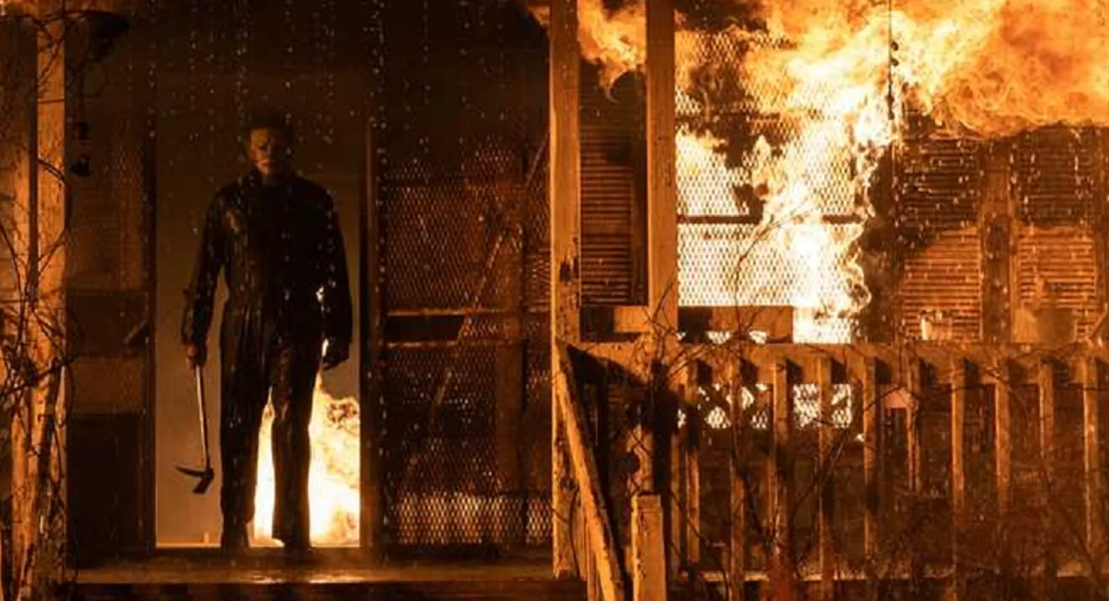 Nick Castle as Michael Myers in a still from 