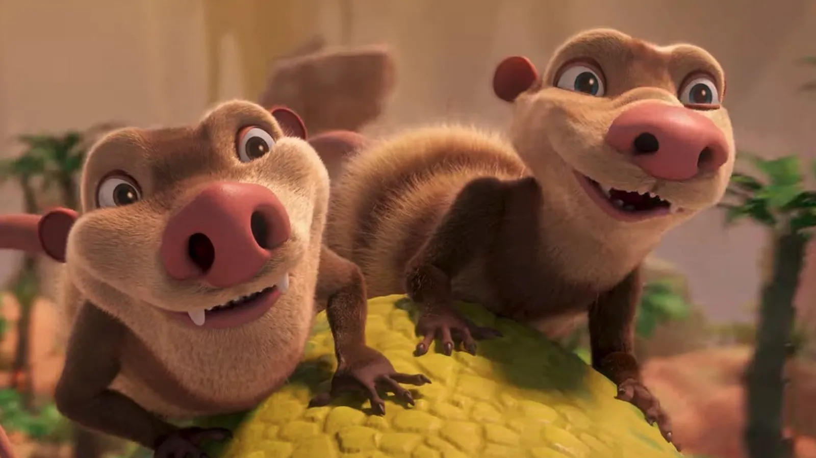 Frame from the animated film 